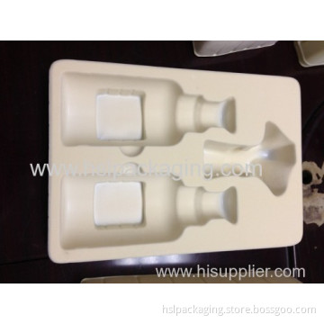 White Flocking Ampoules And Vials Tray 
